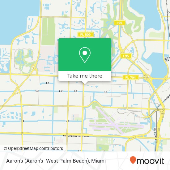 Aaron's (Aaron's -West Palm Beach) map