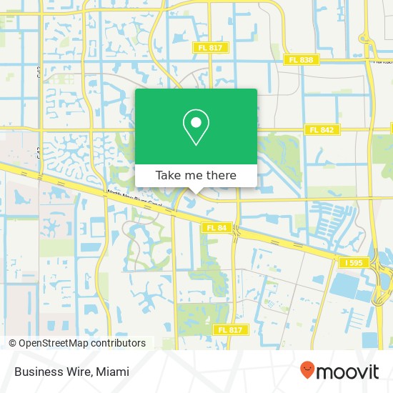 Business Wire map