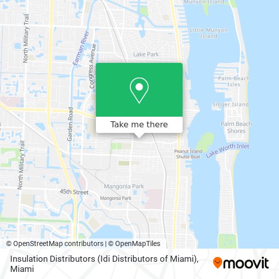 Insulation Distributors (Idi Distributors of Miami) map