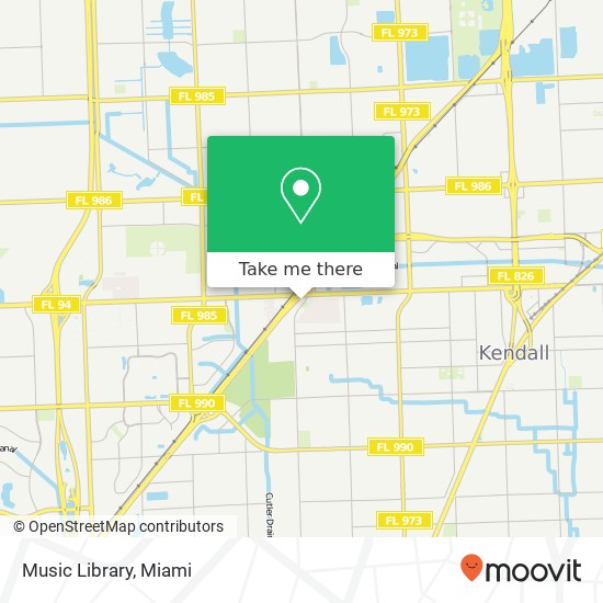 Music Library map