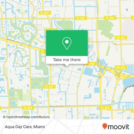 Aqua Day Care map