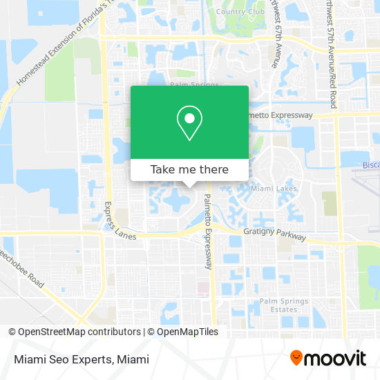 Mapa de Miami Seo Experts