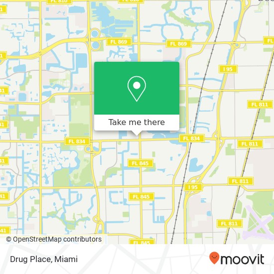 Drug Place map