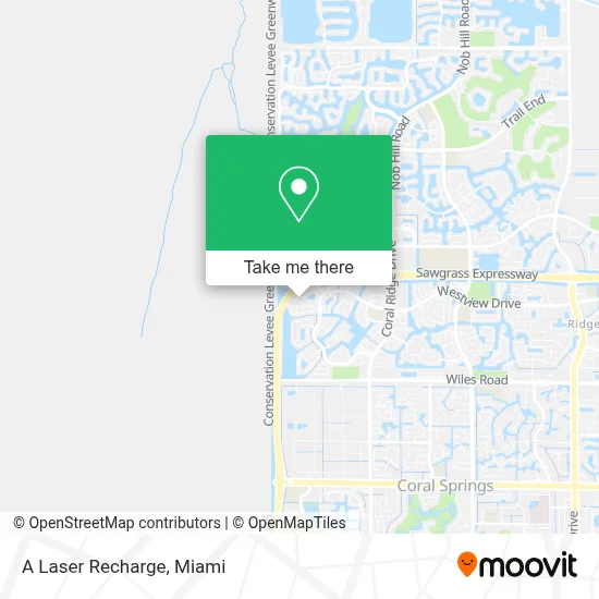 A Laser Recharge map
