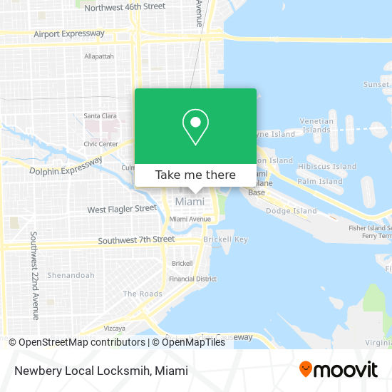 Newbery Local Locksmih map