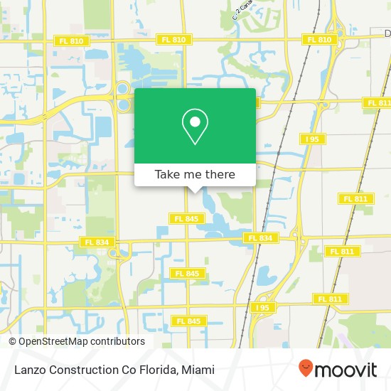 Lanzo Construction Co Florida map