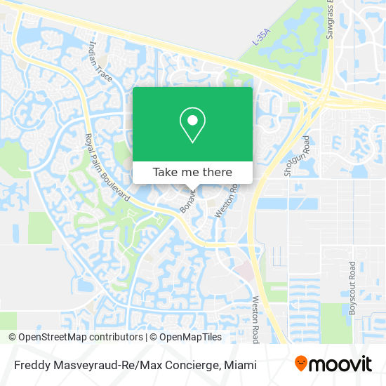 Freddy Masveyraud-Re / Max Concierge map