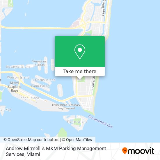 Andrew Mirmelli's M&M Parking Management Services map