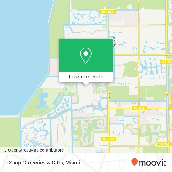 Mapa de I Shop Groceries & Gifts