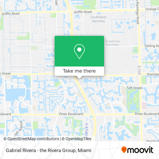 Mapa de Gabriel Rivera - the Rivera Group