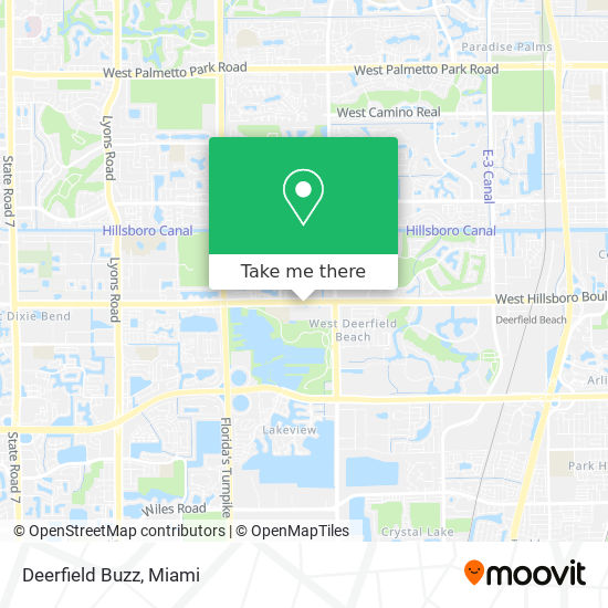 Deerfield Buzz map