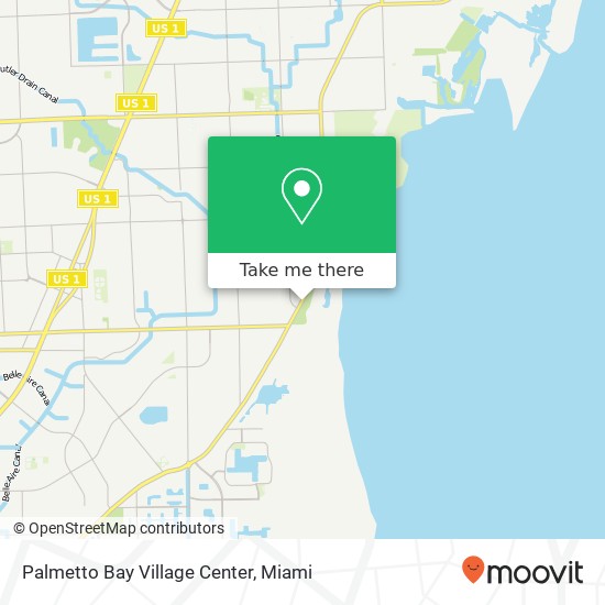 Mapa de Palmetto Bay Village Center