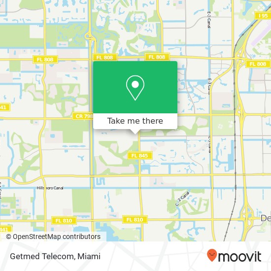 Mapa de Getmed Telecom