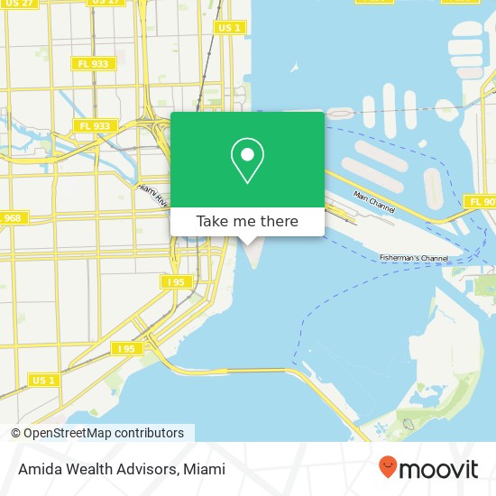 Amida Wealth Advisors map