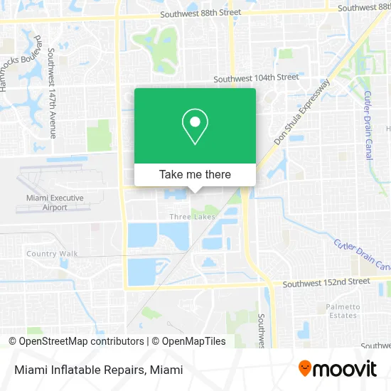 Miami Inflatable Repairs map