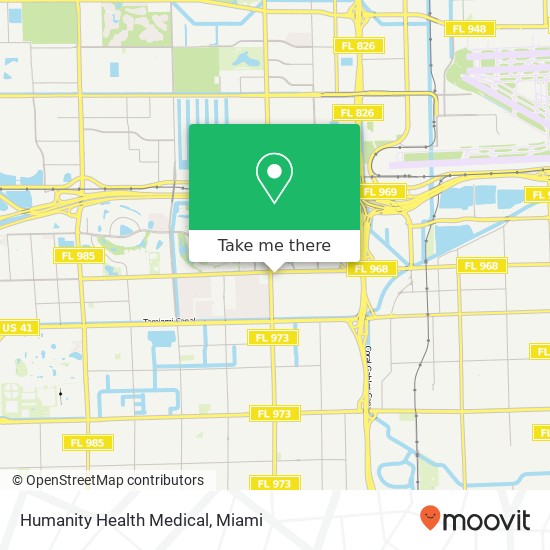 Mapa de Humanity Health Medical