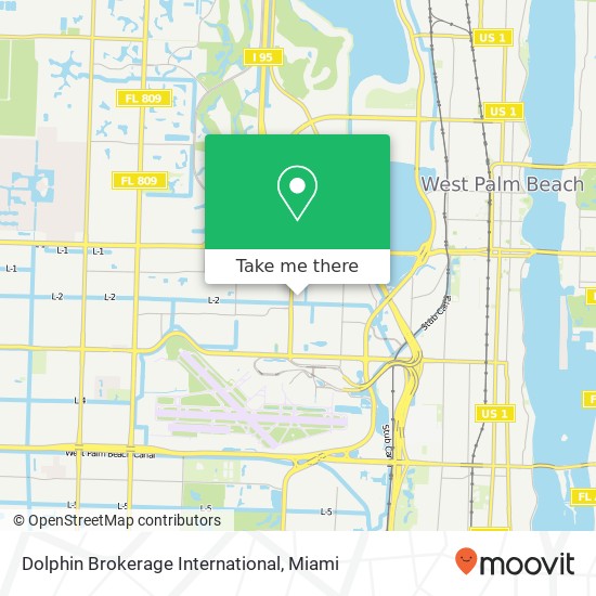 Dolphin Brokerage International map