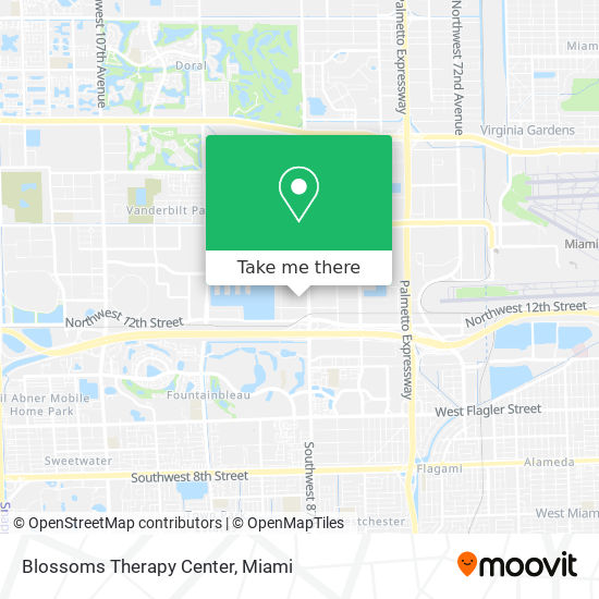 Mapa de Blossoms Therapy Center