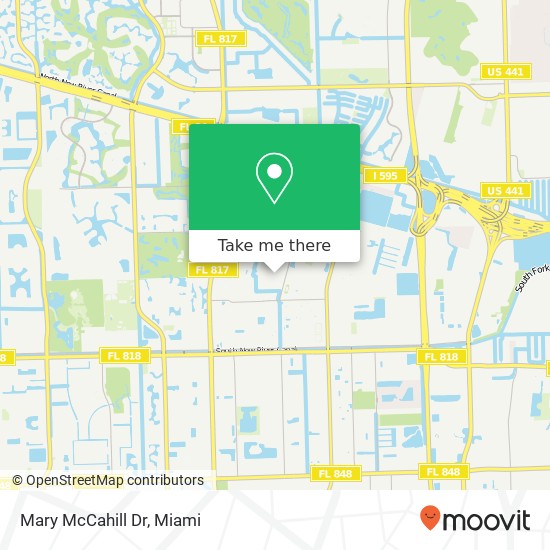 Mary McCahill Dr map