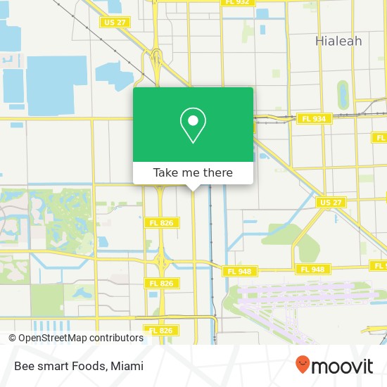 Mapa de Bee smart Foods