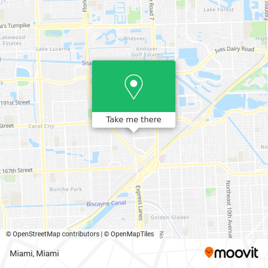 Miami map