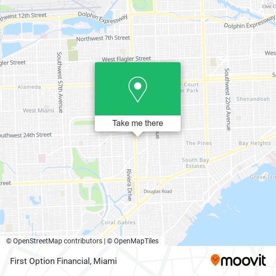 Mapa de First Option Financial