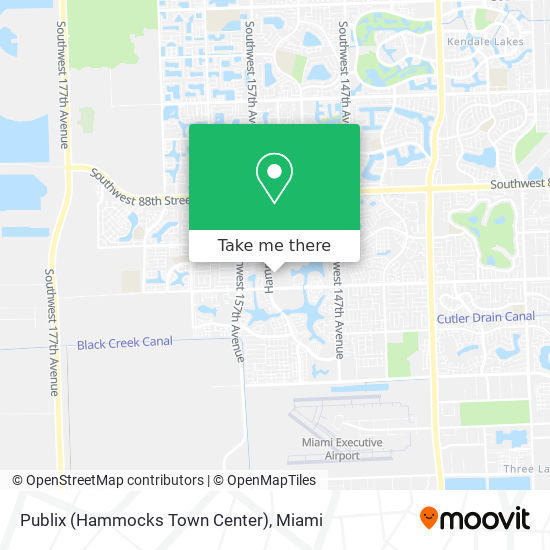 Mapa de Publix (Hammocks Town Center)