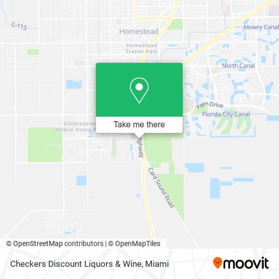 Checkers Discount Liquors & Wine map