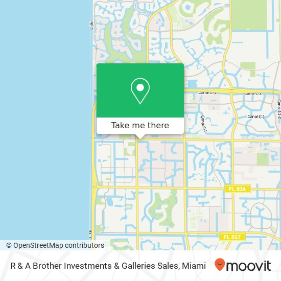 R & A Brother Investments & Galleries Sales map