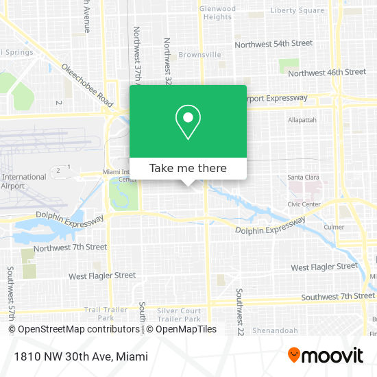 1810 NW 30th Ave map