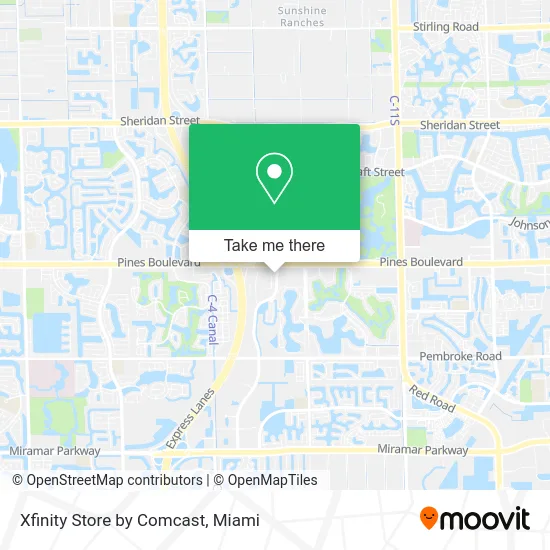 Xfinity Store by Comcast map