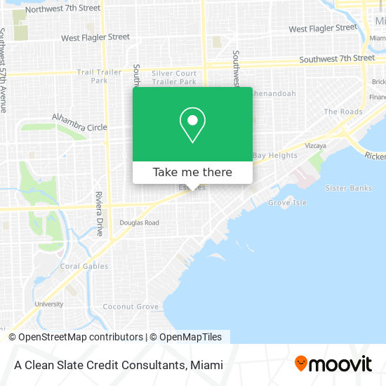 A Clean Slate Credit Consultants map