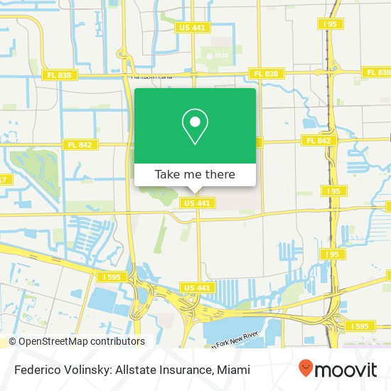 Federico Volinsky: Allstate Insurance map