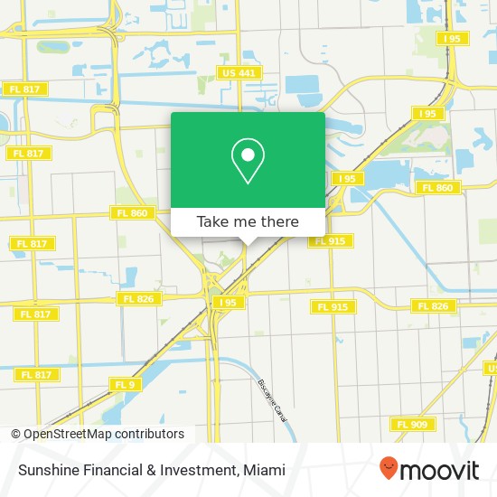 Mapa de Sunshine Financial & Investment