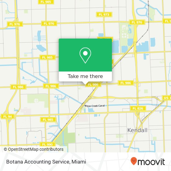 Botana Accounting Service map