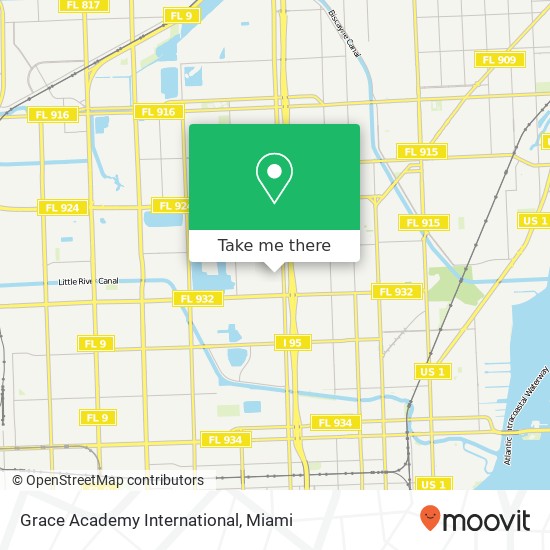 Grace Academy International map