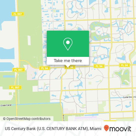 Mapa de US Century Bank (U.S. CENTURY BANK ATM)