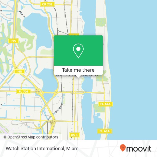 Mapa de Watch Station International