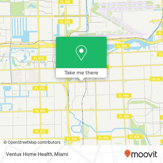 Mapa de Ventus Home Health