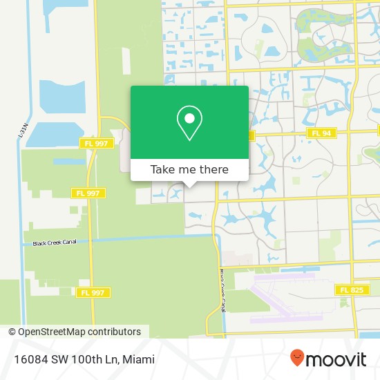 16084 SW 100th Ln map