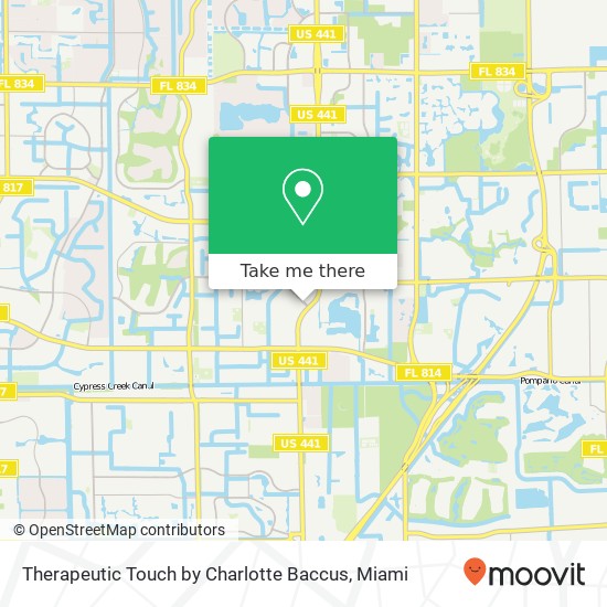 Mapa de Therapeutic Touch by Charlotte Baccus