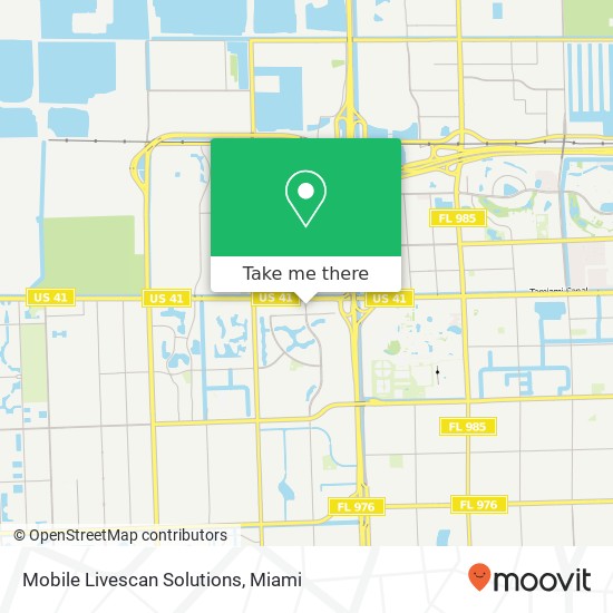 Mobile Livescan Solutions map