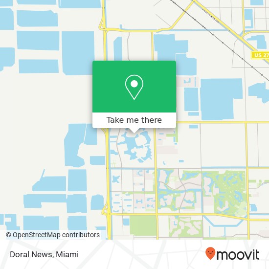 Doral News map