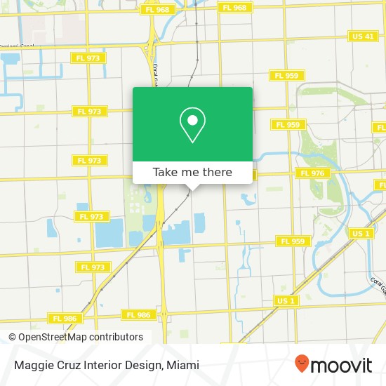 Mapa de Maggie Cruz Interior Design