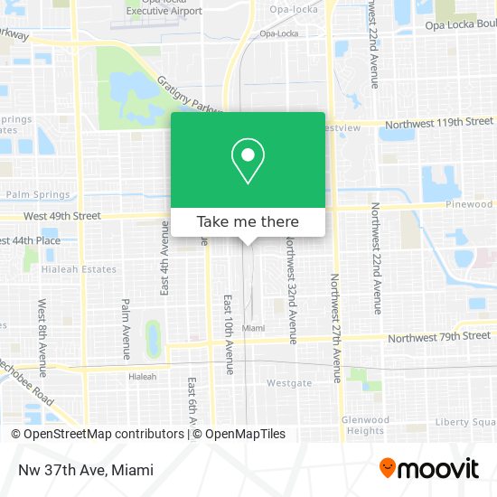 Nw 37th Ave map