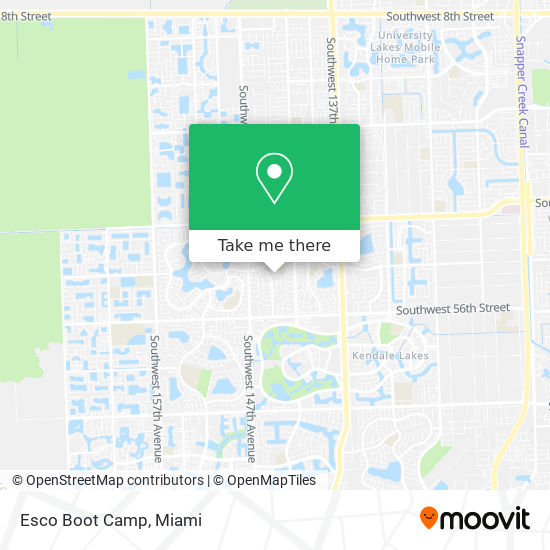 Esco Boot Camp map