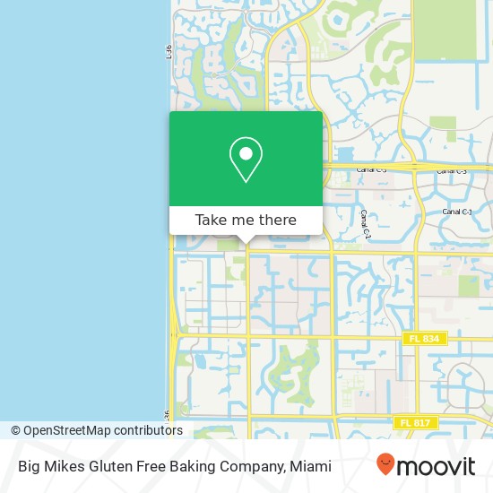 Mapa de Big Mikes Gluten Free Baking Company