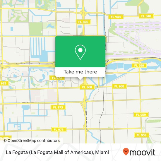 La Fogata (La Fogata Mall of Americas) map