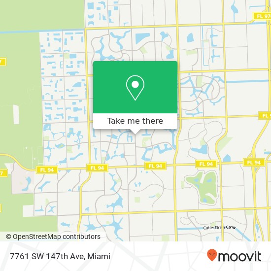 7761 SW 147th Ave map
