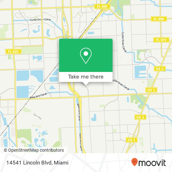 14541 Lincoln Blvd map